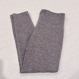 Large Athletic Workout Stretch Pants Leggings Lavender Purple Heather